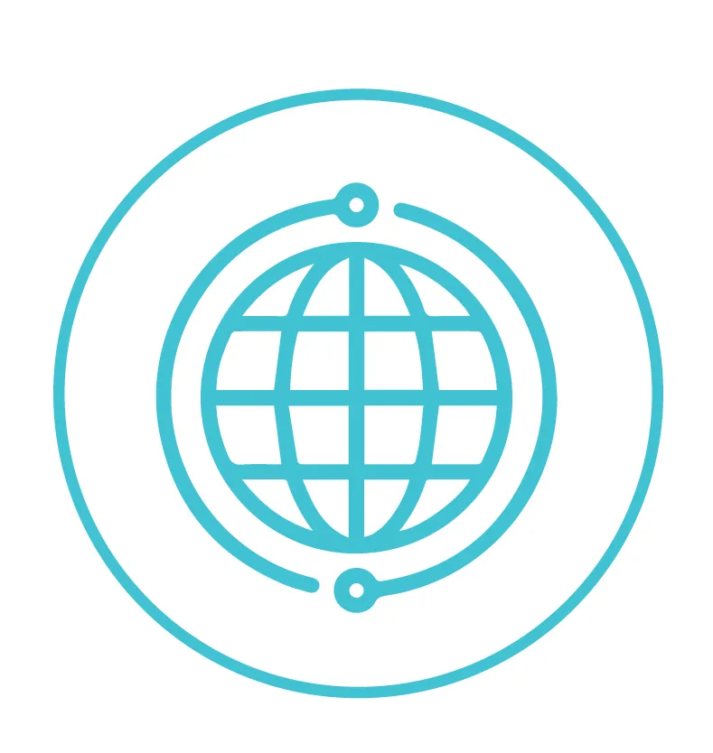 Global perspective icon